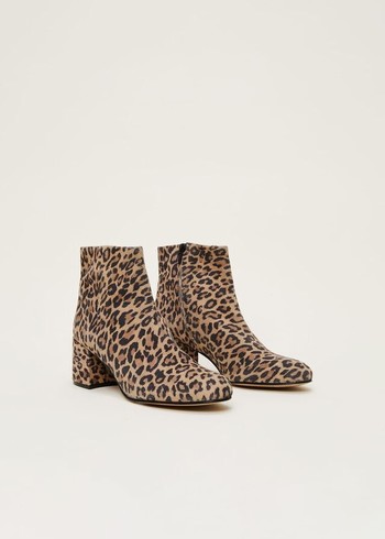 Phase Eight Animal Print Boots Multicolor Australia | SP2519306